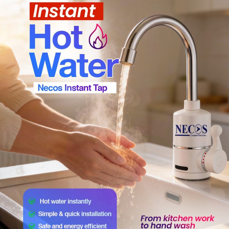 Necos Instant Hot Water Faucet / Tap (Tatopani Dhara)